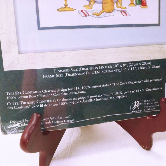 Needle Treasures Cross Stitch Kit 04706 'Lucy Refreshes' Comic Bathtub NIP NOS - Picture 4 of 6